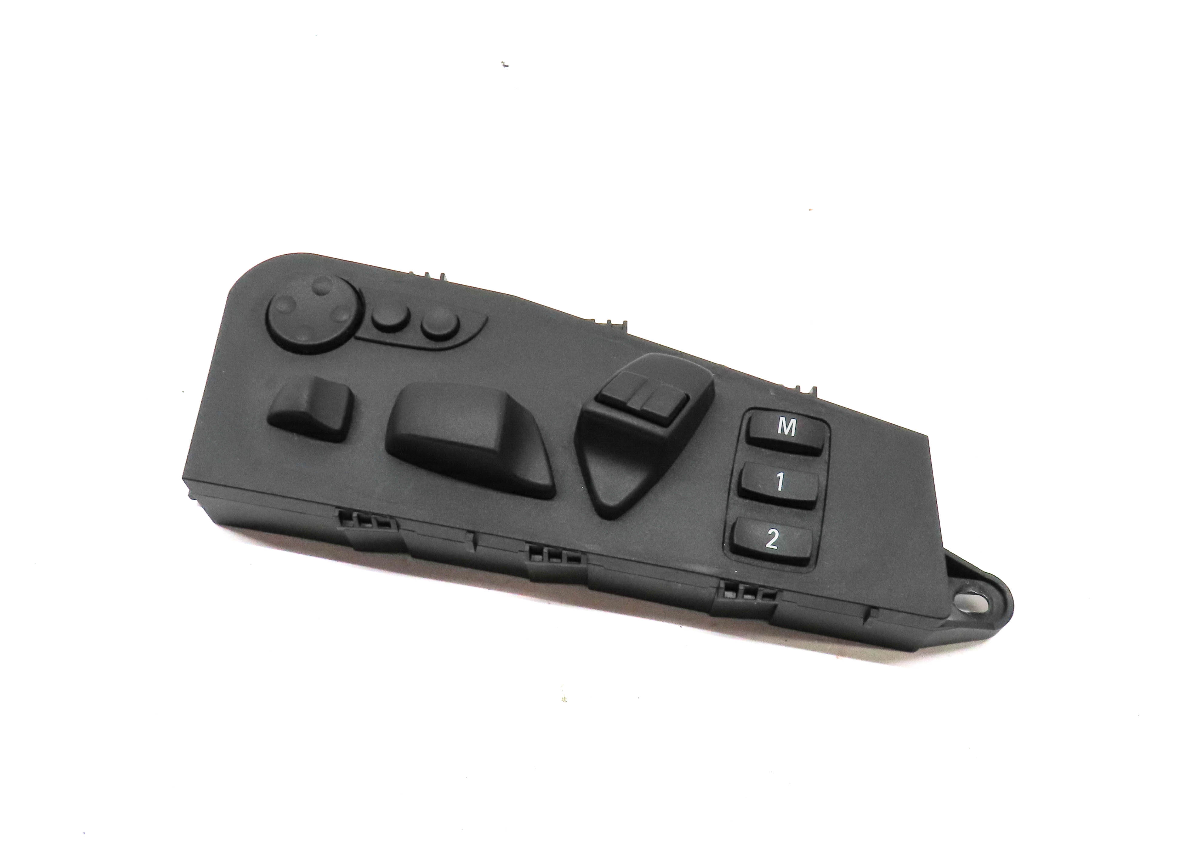 2013 BMW X5 (E70) FRONT LEFT DRIVER MEMORY SEAT POSITION ADJUST SWITCH (BLACK) — exact item pictured